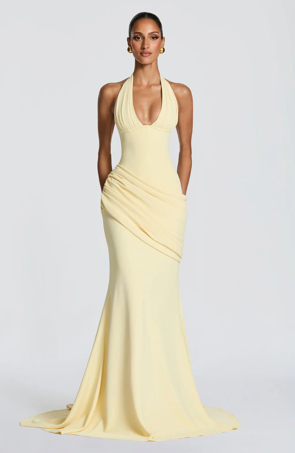 Womens Fashion New Arrival Elegant, Backless, Waist-cinching Dress