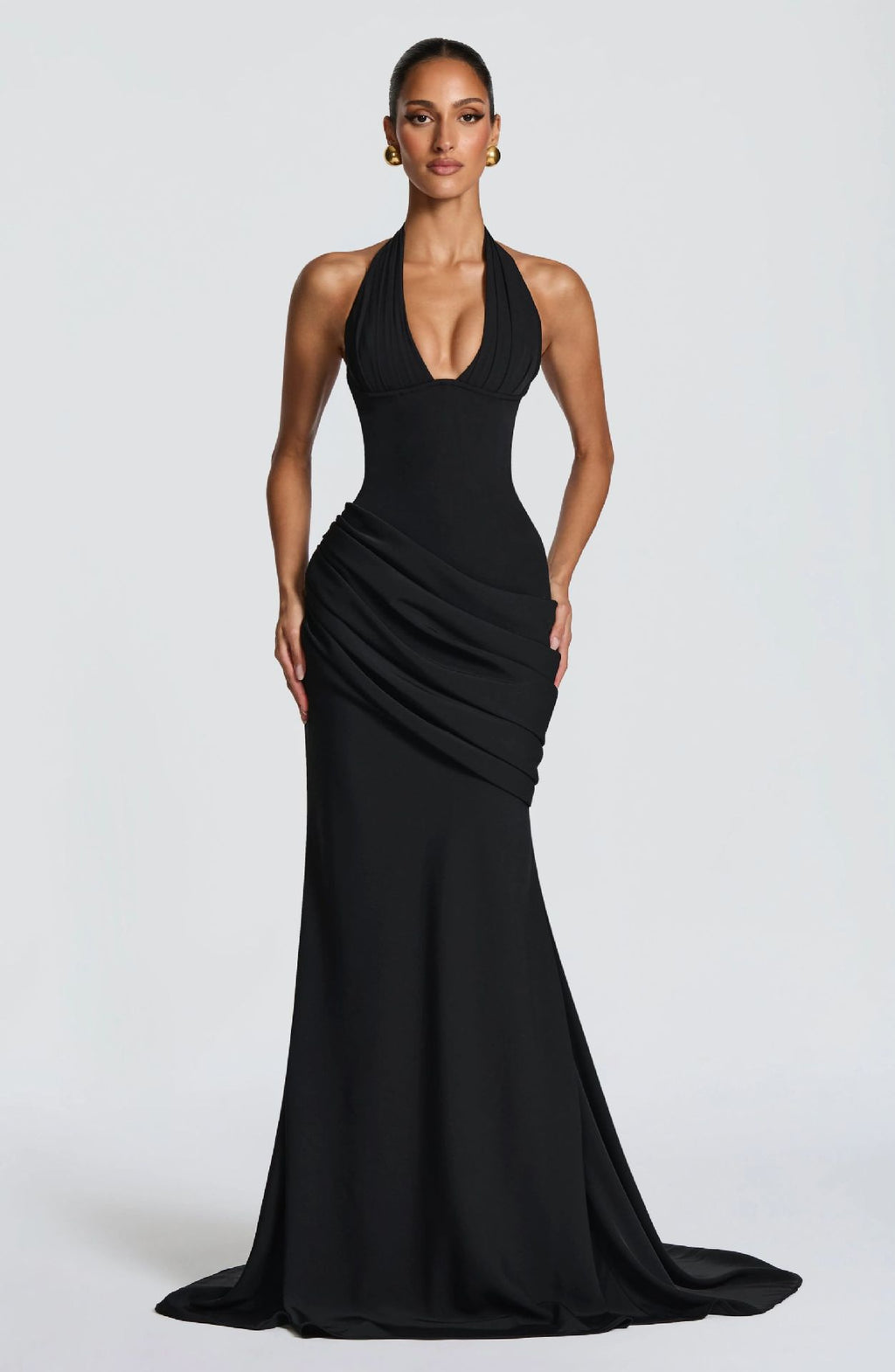 Womens Fashion New Arrival Elegant, Backless, Waist-cinching Dress